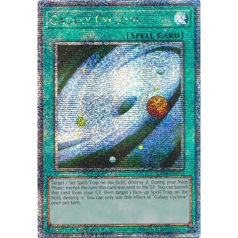 Galaxy Cyclone [RA04-EN250] Quarter Century Secret Rare