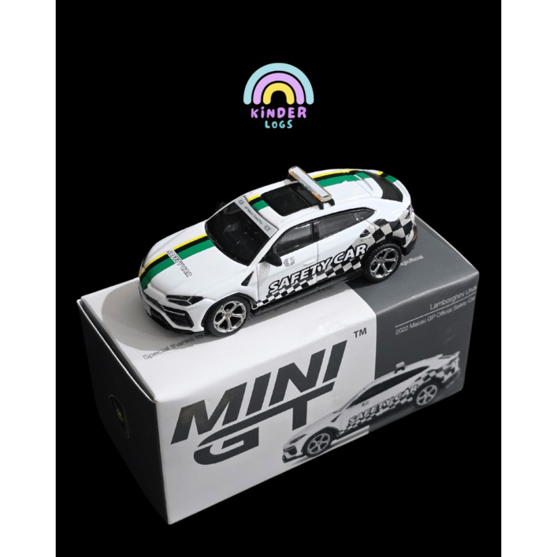 Mini GT Lamborghini Urus 2022 Macau GP Official Safety Car (Open Box)