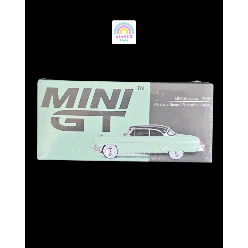 Mini GT 1954 Lincoln Capri (Parklane Green) – Sealed Box