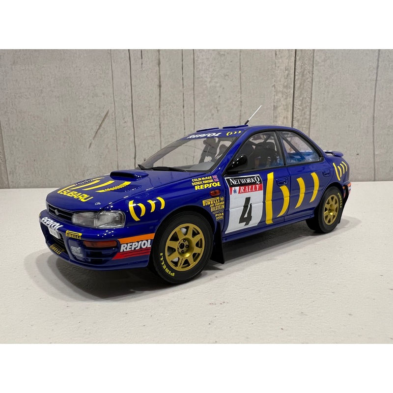 Subaru Impreza 1994 RAC (#4) – 1:18 Scale Diecast Model Car – Kyosho