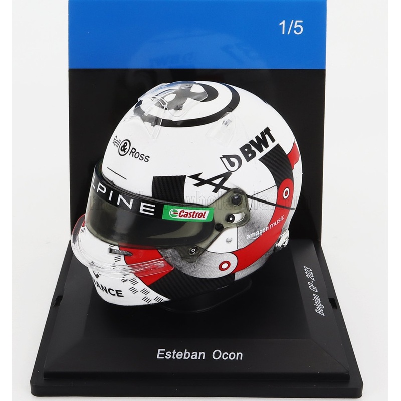 BELL HELMET | F1  CASCO HELMET RENAULT A523 TEAM BWT ALPINE N 31 BELGIUM GP 2023 ESTEBAN OCON