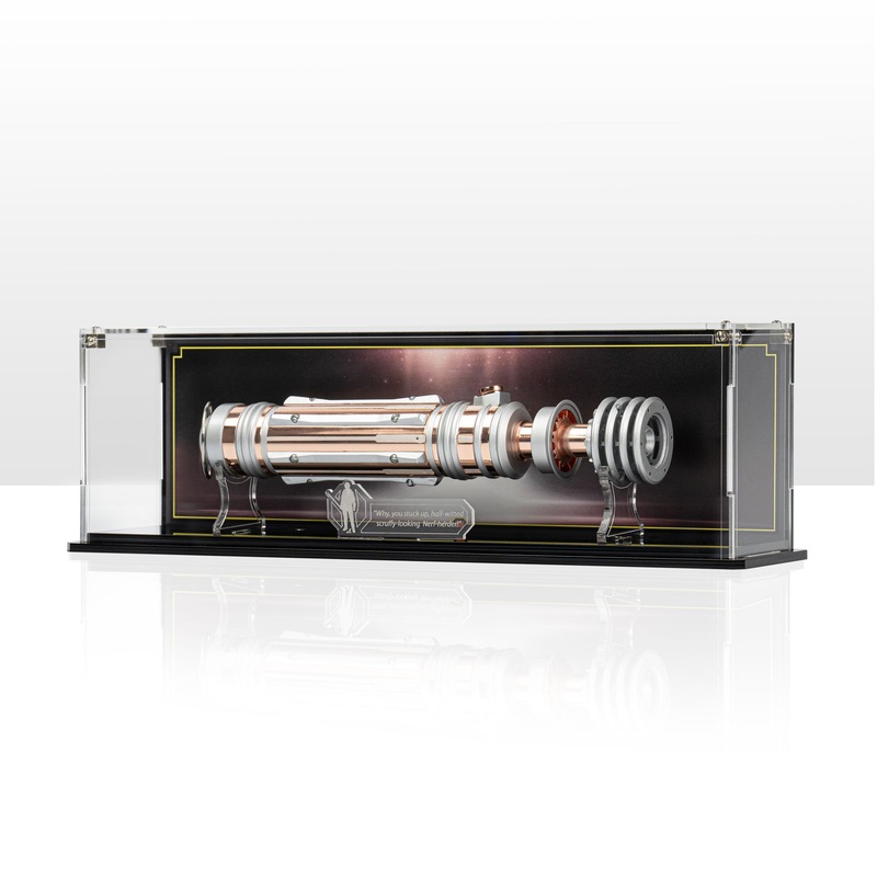 Display Case for Star Wars Black Series Leia Organa Lightsaber