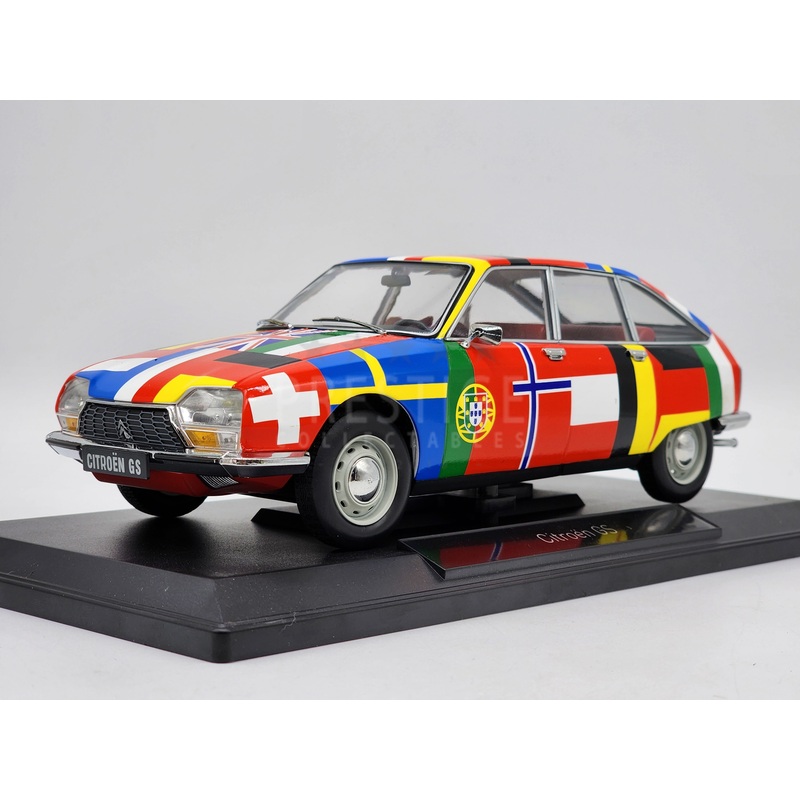 Norev 1972 Citroen GS Drapeaux 1:18 Scale – New