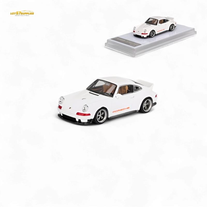 (Pre-Order) Zincit Model Porsche 911 Singer DLS – Bright White 1:64