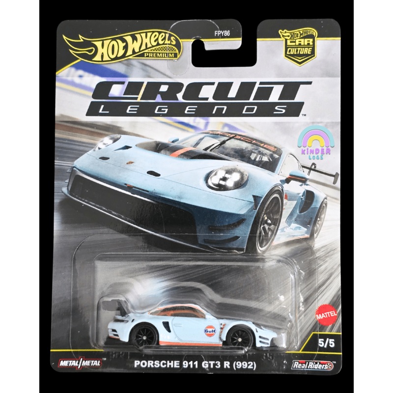Premium Hot Wheels Porsche 911 GT3 R (992) – Circuit Legends (Imported)