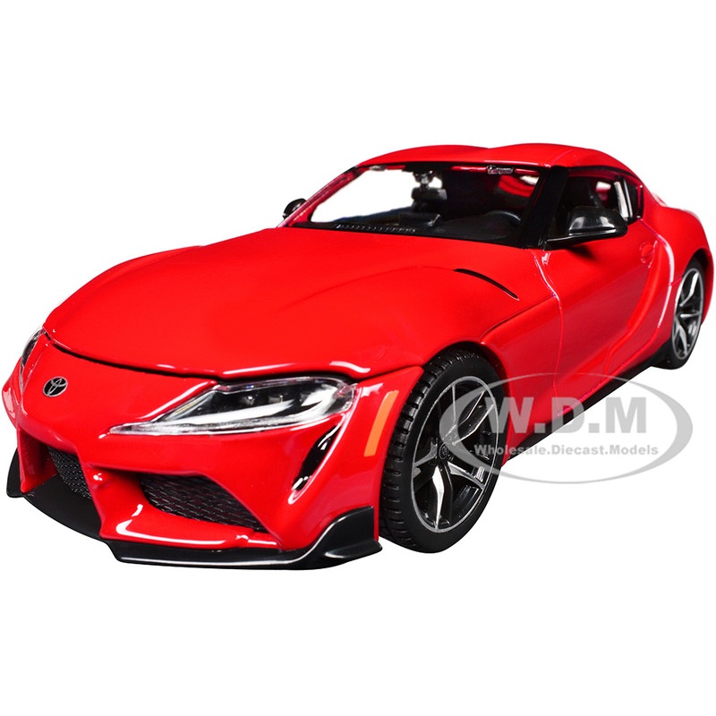 Toyota GR Supra Red Special Edition Series 1/24 Diecast Model Car by Maisto