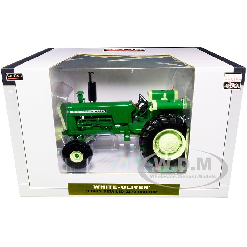 White-Oliver 2270 Tractor Green Classic Series 1/16 Diecast Model by SpecCast