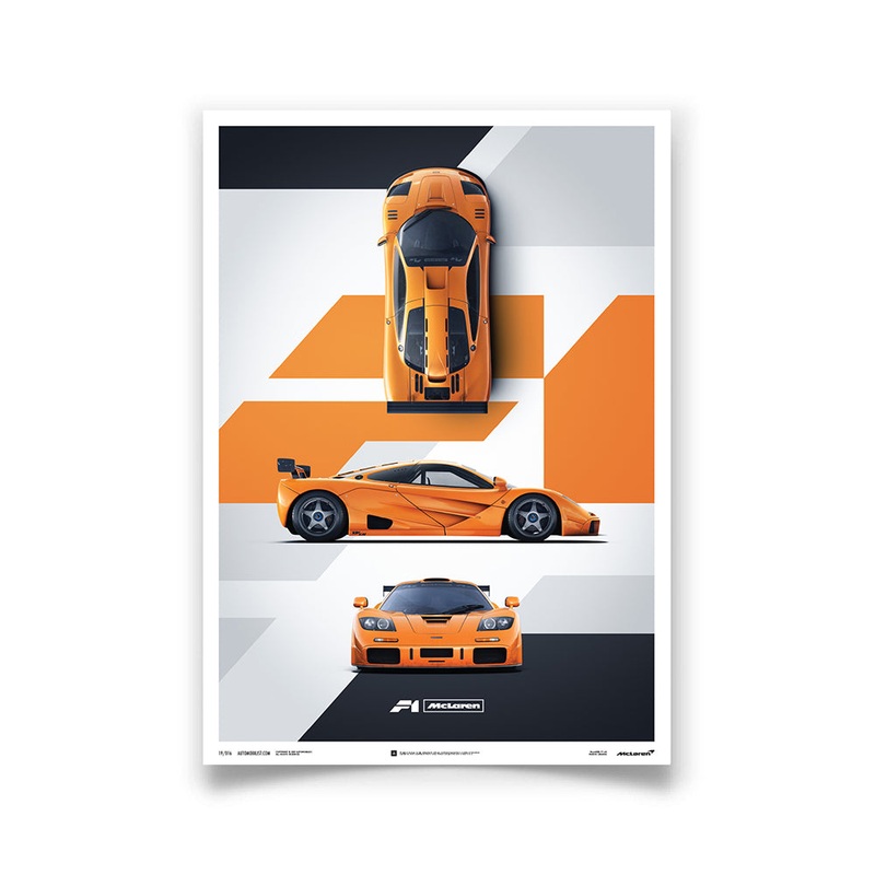McLaren F1 LM – Papaya Orange Print
