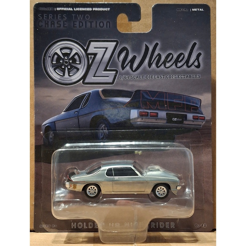 OZ WHEELS – HOLDEN HQ NIGHTRIDER – CHASE EDITION  – SERIES 2 – 1:64 SCALE DIECAST