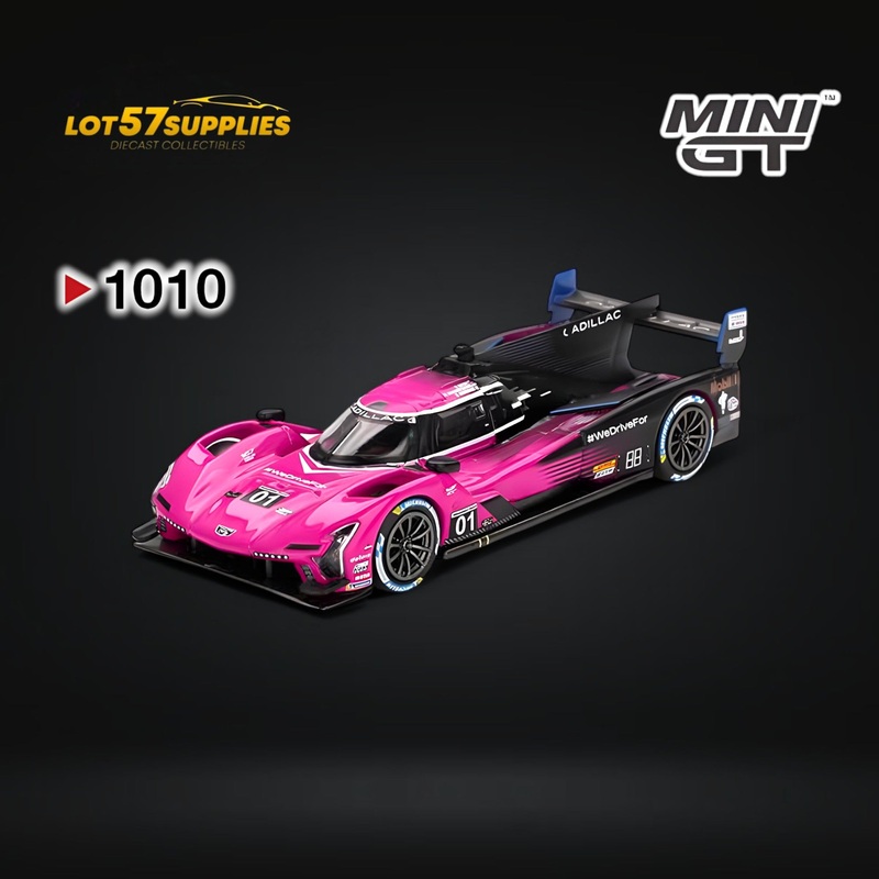 (Pre-Order) Mini-GT Cadillac V-Series.R #01 – Cadillac Racing #1010 1:64