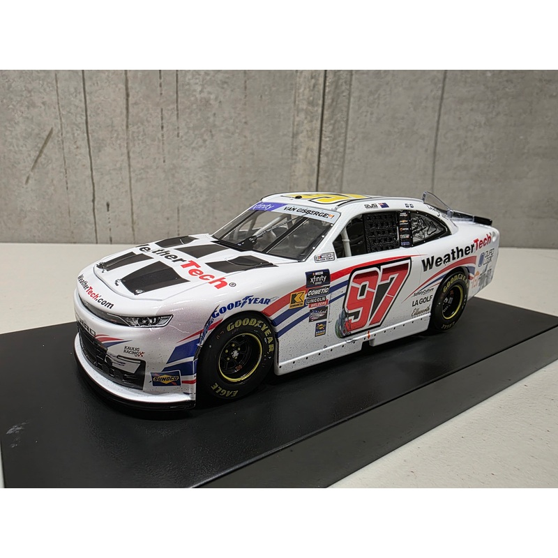 SHANE VAN GISBERGEN 2024 WEATHERTECH – CHICAGO STREET COURSE RACED WIN 1:24 ARC SCALE DIECAST MODELS