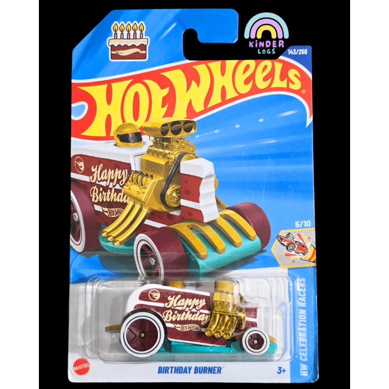 Treasure Hunt Hot Wheels Birthday Burner (Imported)