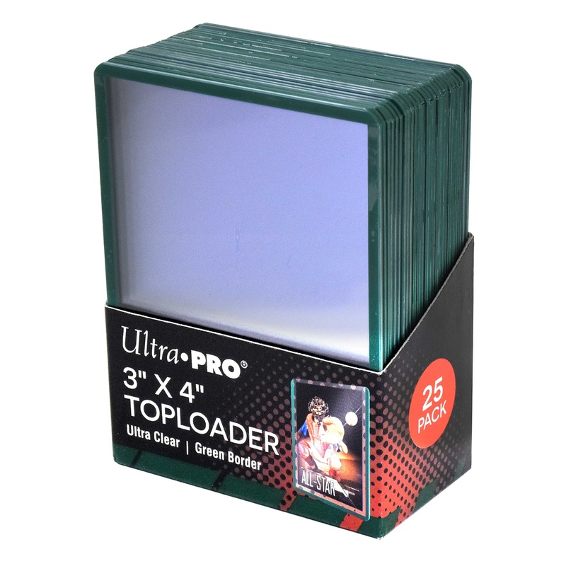 Ultra Pro 3 x 4 (25 Pack) Green border