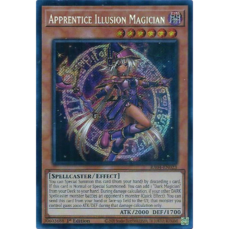 Apprentice Illusion Magician [RA04-EN023] Secret Rare