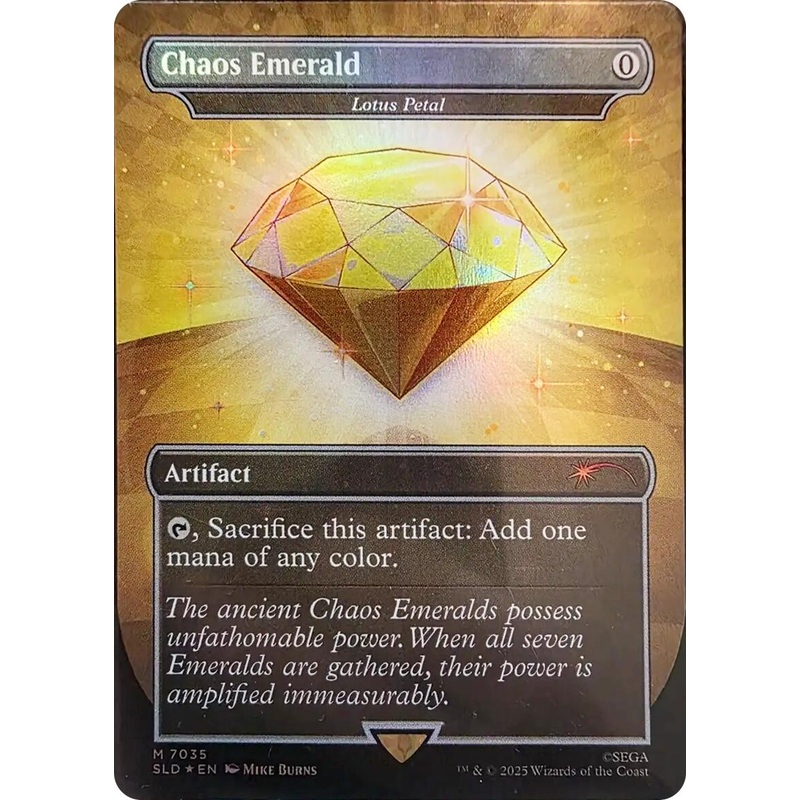 Chaos Emerald – Lotus Petal (7035) [Secret Lair Drop Series]
