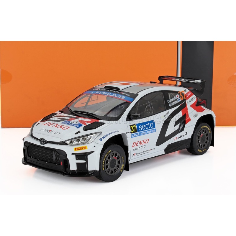 TOYOTA – YARIS GR RALLY1 TEAM TOYOTA GAZOO RACING WRT N 37 RALLY FINLAND 2024 YUKI YAMAMOTO – MARKO SALMINEN – WHITE