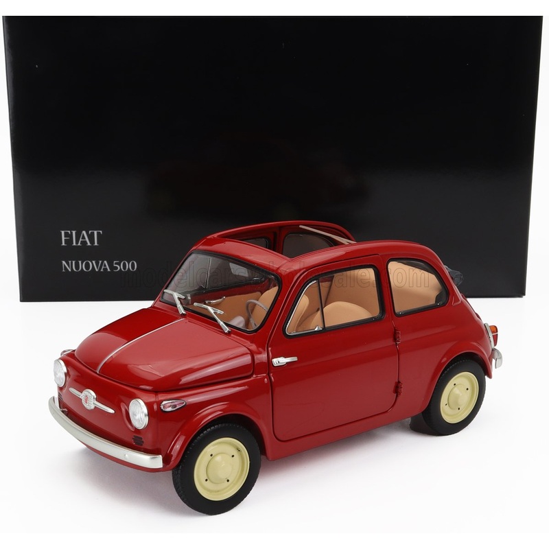 FIAT – 500 D CABRIOLET OPEN 1960 – ROSSO CORALLO – RED