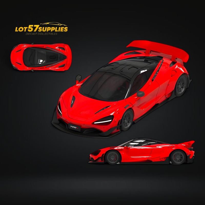 (Pre-Order) SUPCAR McLaren 720S – Red 1:64
