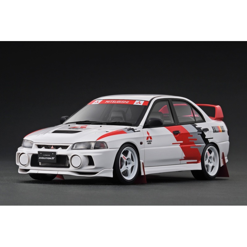 *PREORDER* Ignition Model 1:18 Mitsubishi LANCER EVOLUTION  (CN9A) White Rally decoration ver.