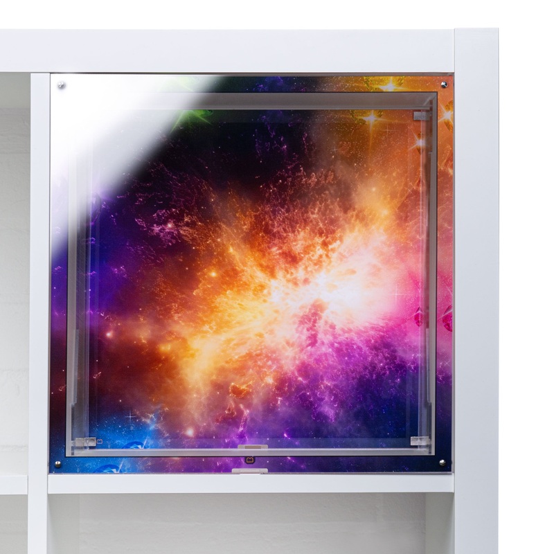 Printed Window Display Solution for IKEA KALLAX