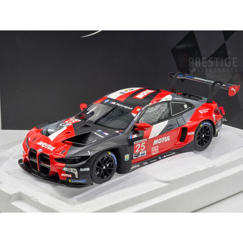 Top Speed 2022 BMW M4 GT3 #25 BMW Team RLL IMSA Daytona 24hr 1:18 Scale – New