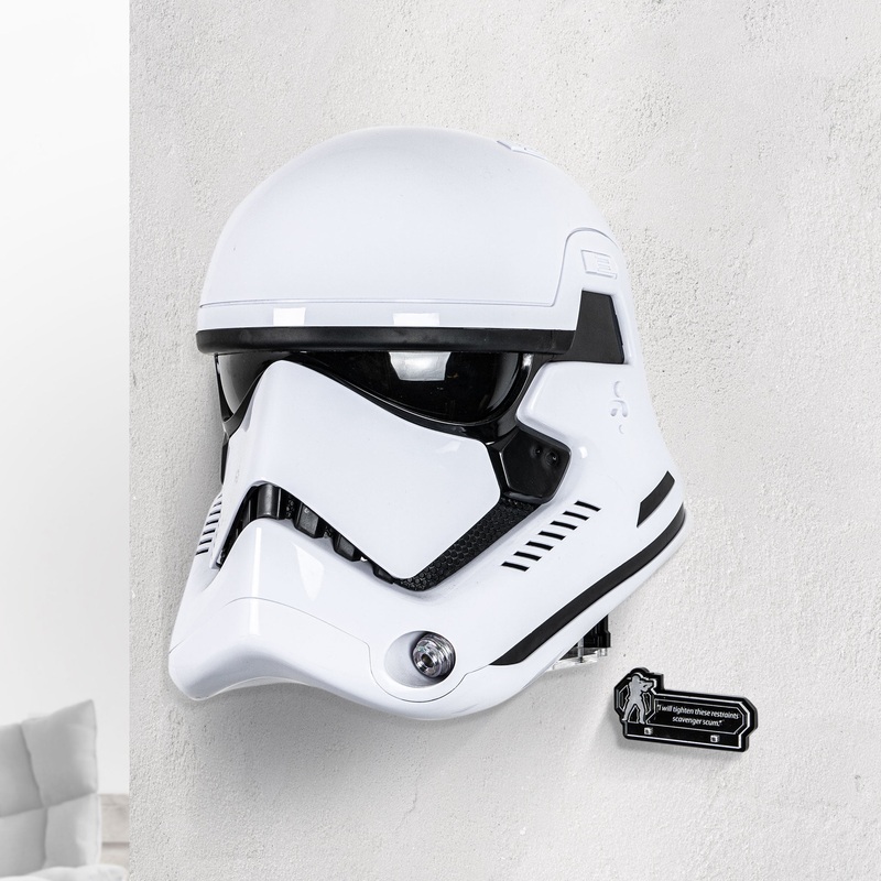 Wall Mounted Display Stand for Star Wars Black Series First Order Stormtrooper Helmet