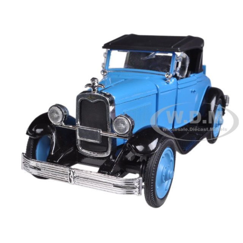 1928 Chevrolet Roadster Blue 1/32 Diecast  Model Car by New Ray