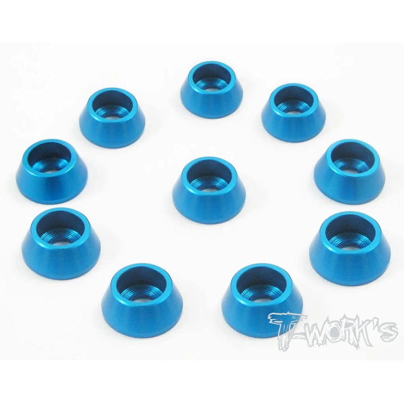 Alu M3 Socket Cap Washer 10pcs – Blue