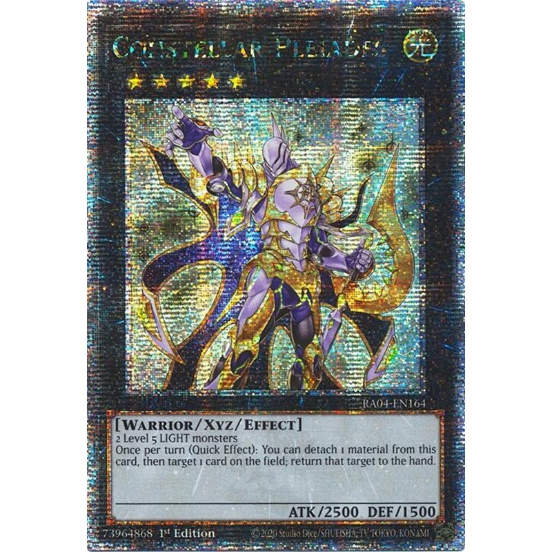 Constellar Pleiades [RA04-EN164] Quarter Century Secret Rare