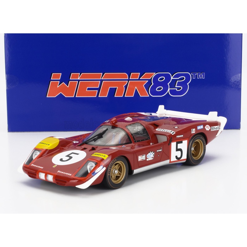 FERRARI | 512S 5.0L V12 LONG TAIL TEAM SEFAC SPA FERRARI N 5 24h LE MANS 1970 JACKY ICKX – PETER SCHETTY