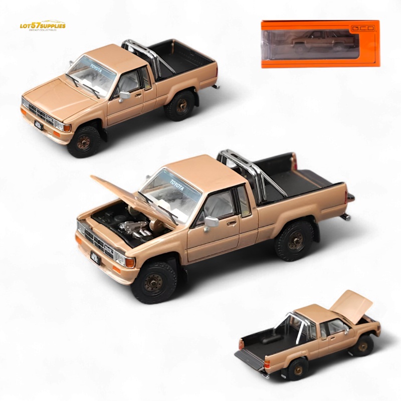 GCD Toyota Hilax SR5 in Gold 1:64 KS-062-516