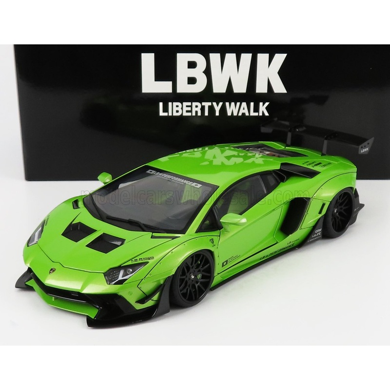 LAMBORGHINI – AVENTADOR LIBERTY WALK 2017 – PEARL GREEN