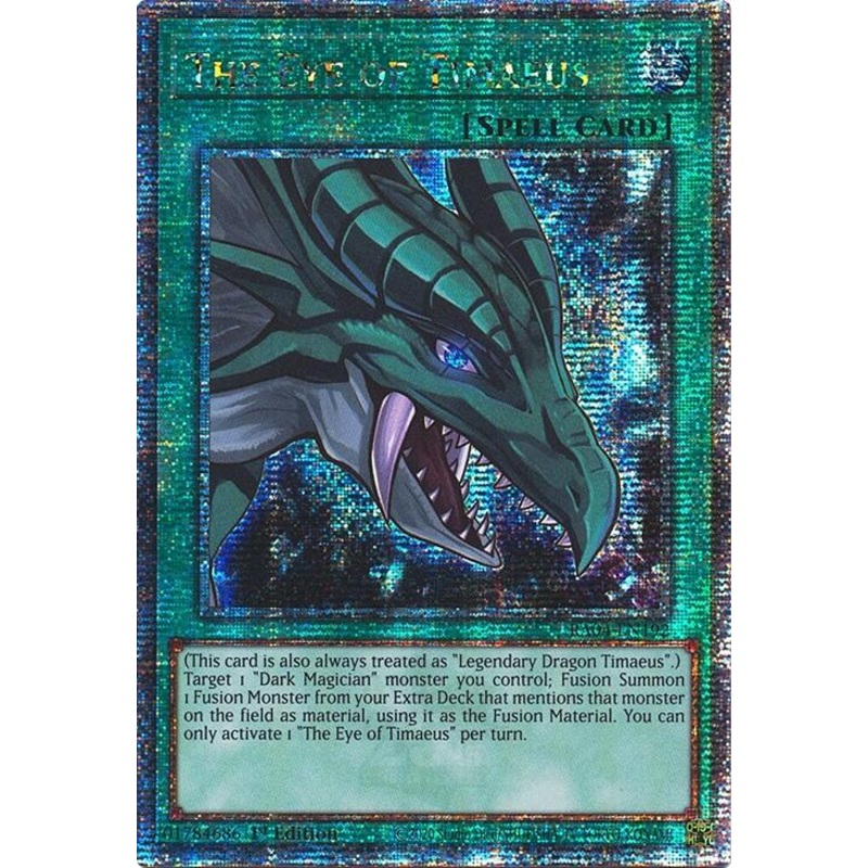 The Eye of Timaeus [RA04-EN192] Quarter Century Secret Rare