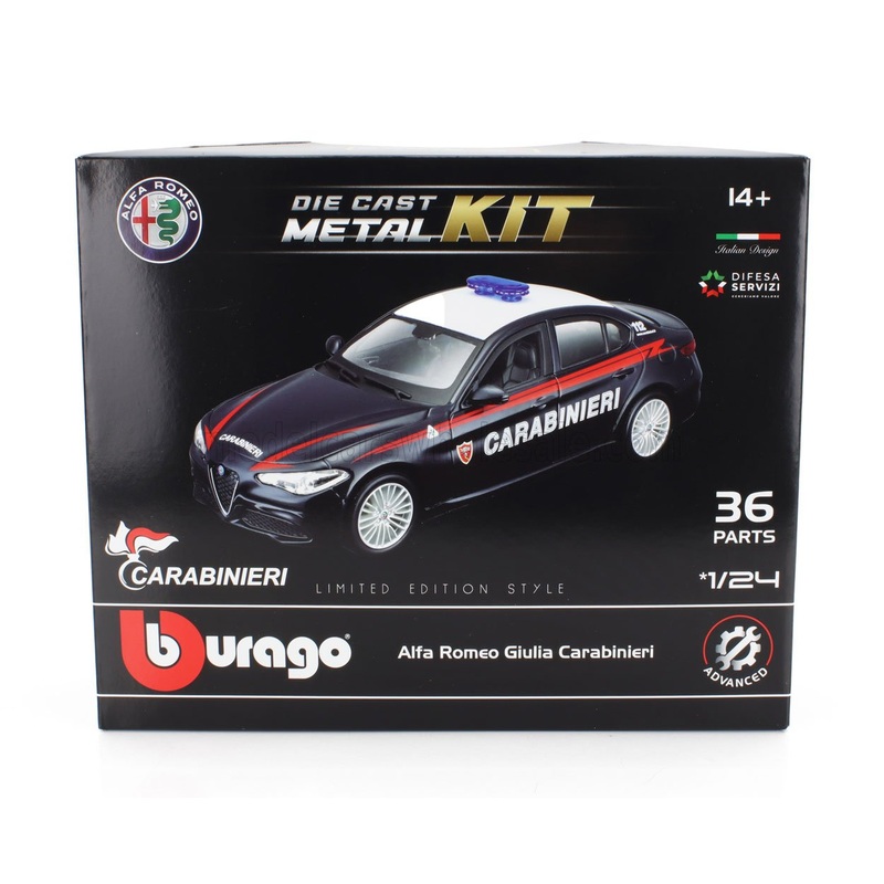 ALFA ROMEO | GIULIA CARABINIERI 2016 – 36 PEZZI – 36 PCS
