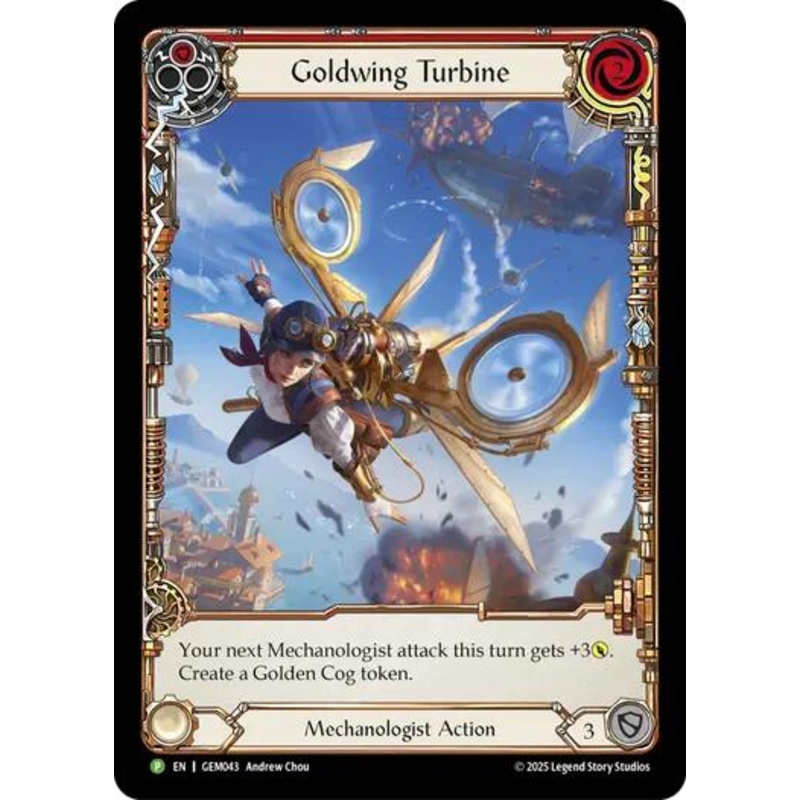 Goldwing Turbine (Red) [GEM043] (GEM Pack 2)