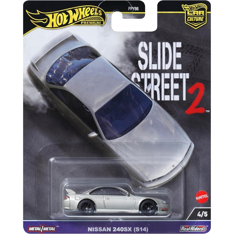 Hot Wheels HKC83 Car Culture Slide Street Nissan 240SX (S14)