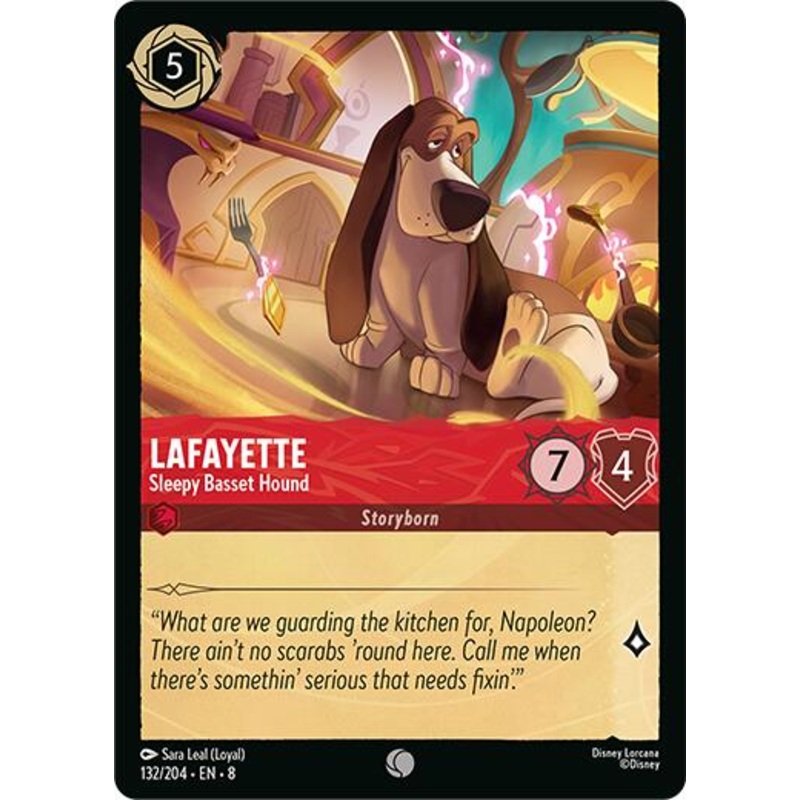 Lafayette – Sleepy Basset Hound (132/204) [Reign of Jafar]