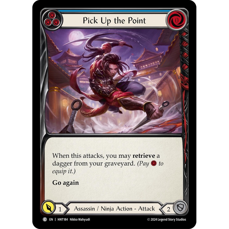 Pick Up the Point (Blue) [HNT184] (The Hunted)