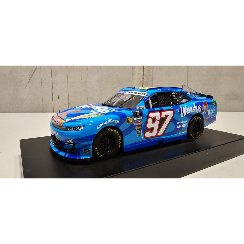 SHANE VAN GISBERGEN AUTOGRAPHED 2024 WENDY’S 1:24 SCALE ARC DIECAST