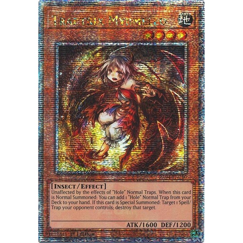 Traptrix Myrmeleo [RA04-EN210] Quarter Century Secret Rare