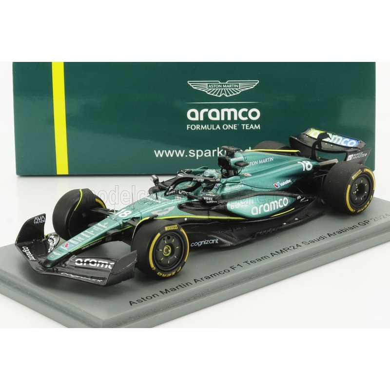 ASTON MARTIN | F1  AMR24 TEAM ARAMCO COGNIZANT N 18 SAUDI ARABIA GP 2024 LANCE STROLL
