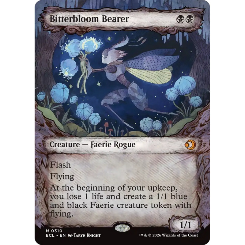 Bitterbloom Bearer (Showcase) [Lorwyn Eclipsed]