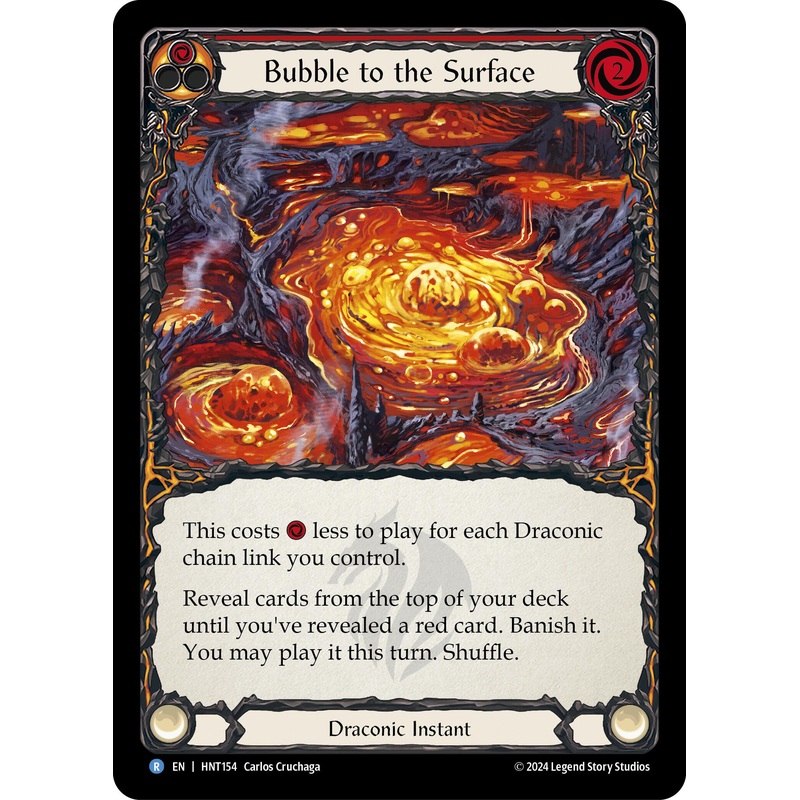 Bubble to the Surface (Red) [HNT154] (The Hunted)