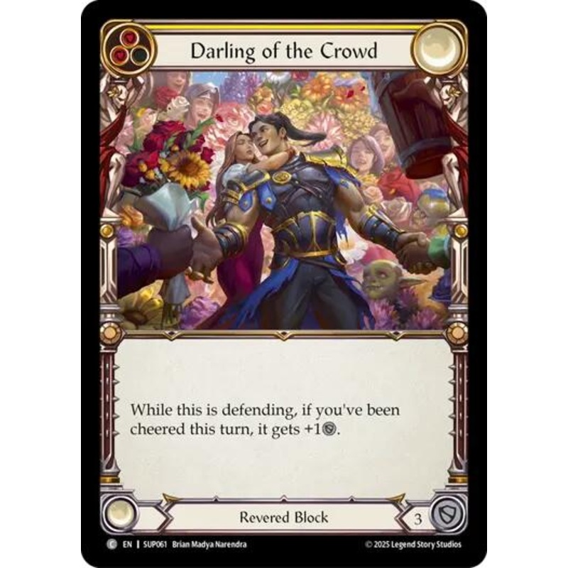 Darling of the Crowd [SUP061] (Super Slam)  Rainbow Foil