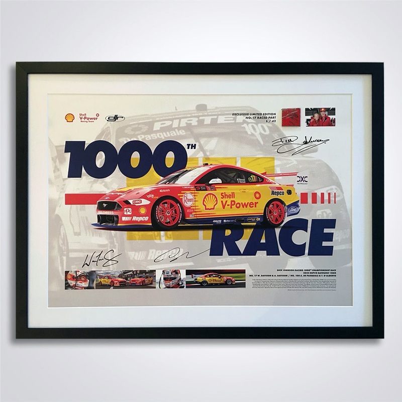 First To 1000 – Signed Limited Edition Framed Print