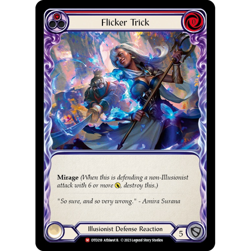 Flicker Trick [DTD218] (Dusk Till Dawn)  Rainbow Foil