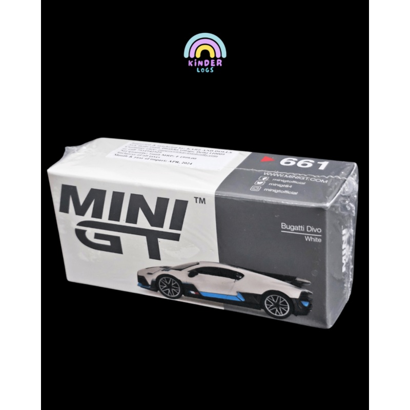 Mini GT Bugatti Divo (White) – Sealed Box