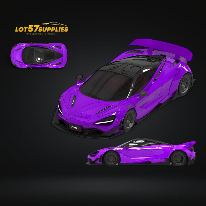 (Pre-Order) SUPCAR McLaren 720S – Purple 1:64