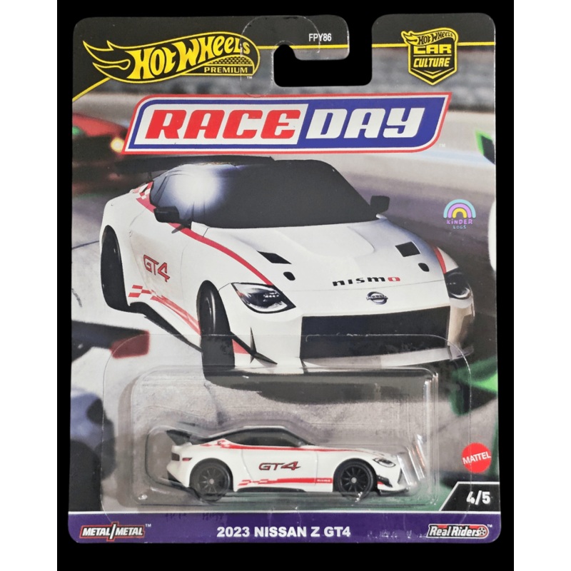 Premium Hot Wheels 2023 Nissan Z GT4 – Race Day (Imported)