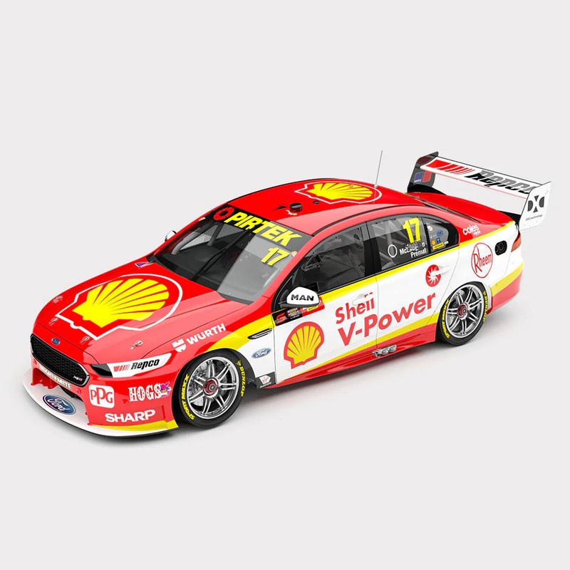 Scott McLaughlin / Alexandre Prmat – Shell V-Power Racing Team #17 Ford FGX Falcon – 2018 Bathurst 1000 3rd Place – 1:43 Scale Diecast Model – AUTHENTIC COLLECTABLES